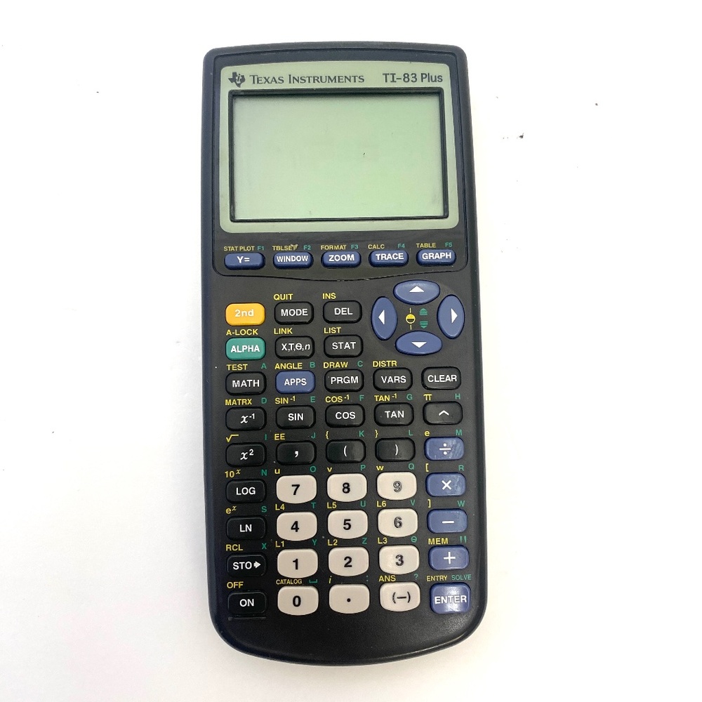 Texas Instruments TI-83 Plus Graphing Calculator - Black